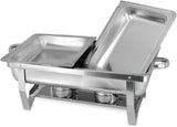 Darrahopens Appliances > Kitchen Appliances > Food Warmers & Chafing Dishes Chafing Dish Food Warmer Stove 11L 2 Compartment