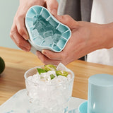 Darrahopens Appliances > Kitchen Appliances > Ice Makers 1 pc blue Silicone Ice Cube Cup – Freezable & Reusable Ice Maker, Perfect for Home, Bar, Pub, Club, and Outdoor Summer Drinks in Light Blue, Ideal for Cocktails and Fresh Fruit Infusions