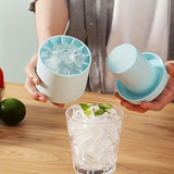Darrahopens Appliances > Kitchen Appliances > Ice Makers 1 pc blue Silicone Ice Cube Cup – Freezable & Reusable Ice Maker, Perfect for Home, Bar, Pub, Club, and Outdoor Summer Drinks in Light Blue, Ideal for Cocktails and Fresh Fruit Infusions