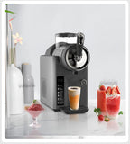 Darrahopens Appliances > Kitchen Appliances > Ice Makers Dark Grey Compact Home Cold Drink & Ice Cream Maker – Multi-Functional Slush, Milkshake, Coffee, Cocktail & Ice Cream Machine with Auto-Clean Function (AU Plug)