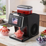 Darrahopens Appliances > Kitchen Appliances > Ice Makers Devanti 20kg/24hr Ice Maker Snowflake Shaved Ice Slushie Maker Black In Australia - Darrahopens