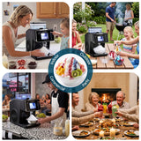 Darrahopens Appliances > Kitchen Appliances > Ice Makers Devanti 20kg/24hr Ice Maker Snowflake Shaved Ice Slushie Maker Black In Australia - Darrahopens