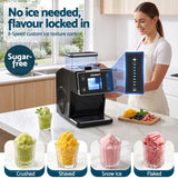 Darrahopens Appliances > Kitchen Appliances > Ice Makers Devanti 20kg/24hr Ice Maker Snowflake Shaved Ice Slushie Maker Black In Australia - Darrahopens