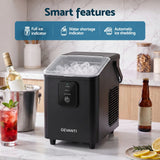 Darrahopens Appliances > Kitchen Appliances > Ice Makers Devanti Ice Maker 11-12kg Portable Bullet Cube Machine Black In Australia - Darrahopens