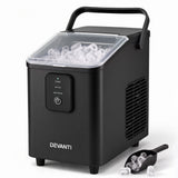 Darrahopens Appliances > Kitchen Appliances > Ice Makers Devanti Ice Maker 11-12kg Portable Bullet Cube Machine Black In Australia - Darrahopens