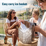 Darrahopens Appliances > Kitchen Appliances > Ice Makers Devanti Ice Maker 23kg Portable Basket Square Cube Machine Black In Australia - Darrahopens