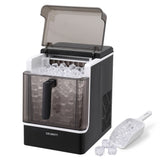 Darrahopens Appliances > Kitchen Appliances > Ice Makers Devanti Ice Maker 23kg Portable Basket Square Cube Machine Black In Australia - Darrahopens