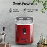 Darrahopens Appliances > Kitchen Appliances > Ice Makers Devanti Ice Maker Machine 15kg Nugget Chewable Ice Cube