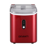 Darrahopens Appliances > Kitchen Appliances > Ice Makers Devanti Ice Maker Machine 15kg Nugget Chewable Ice Cube