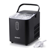 Darrahopens Appliances > Kitchen Appliances > Ice Makers Devanti Ice Maker Portable Ice Machine Countertop Bullet Cube 12KG Black In Australia - Darrahopens