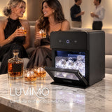 Darrahopens Appliances > Kitchen Appliances > Ice Makers LUVIMO Sphere Ice Maker Machine 50mm Ice Ball 140pcs/day for Home Whiskey Wine In Australia - Darrahopens