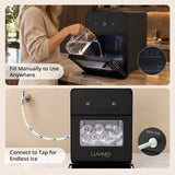 Darrahopens Appliances > Kitchen Appliances > Ice Makers LUVIMO Sphere Ice Maker Machine 50mm Ice Ball 140pcs/day for Home Whiskey Wine In Australia - Darrahopens