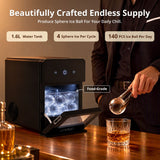 Darrahopens Appliances > Kitchen Appliances > Ice Makers LUVIMO Sphere Ice Maker Machine 50mm Ice Ball 140pcs/day for Home Whiskey Wine In Australia - Darrahopens