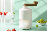 Darrahopens Appliances > Kitchen Appliances > Ice Makers Manual Ice Crusher Shaver Portable Shaved Ice Machine Hand Snow Cone Maker