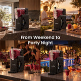 Darrahopens Appliances > Kitchen Appliances > Ice Makers NORDA Slushie Machine 2.2L Frozen Drink Maker Ice Cream Maker Foldable Control Panel Black In Australia - Darrahopens