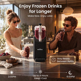 Darrahopens Appliances > Kitchen Appliances > Ice Makers NORDA Slushie Machine 2.2L Frozen Drink Maker Ice Cream Maker Foldable Control Panel Black In Australia - Darrahopens