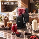 Darrahopens Appliances > Kitchen Appliances > Ice Makers NORDA Slushie Machine 2.2L Frozen Drink Maker Ice Cream Maker Foldable Control Panel Black In Australia - Darrahopens