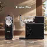Darrahopens Appliances > Kitchen Appliances > Ice Makers NORDA Slushie Machine 2.2L Frozen Drink Maker Ice Cream Maker Foldable Control Panel Black In Australia - Darrahopens