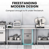 Darrahopens Appliances > Kitchen Appliances > Ice Makers POLYCOOL Commercial Ice Maker Machine, up to 75kg/24hr, Timer & Self Cleaning Programs