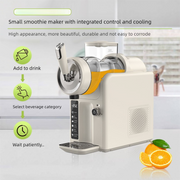 Darrahopens Appliances > Kitchen Appliances > Ice Makers White Compact Home Cold Drink & Ice Cream Maker – Multi-Functional Slush, Milkshake, Coffee, Cocktail & Ice Cream Machine with Auto-Clean Function (AU Plug)