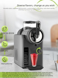 Darrahopens Appliances > Kitchen Appliances > Ice Makers White Compact Home Cold Drink & Ice Cream Maker – Multi-Functional Slush, Milkshake, Coffee, Cocktail & Ice Cream Machine with Auto-Clean Function (AU Plug)