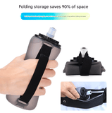 Darrahopens Appliances > Kitchen Appliances > Kettles Blue Collapsible Handheld Running Flask - 350ml Lightweight Silicone Water Bottle with Bite Valve