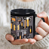 Darrahopens Appliances > Kitchen Appliances > Kettles Creative 3D Toolbox Ceramic Mug 11oz Mechanic Tools Print Coffee Cup for DIY Enthusiasts and Handy Dads Australian Home and Office Gift