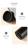 Darrahopens Appliances > Kitchen Appliances > Kettles Gold Sleek Insulated Stainless Steel Coffee Tumbler Set (400ml & 500ml) - One-Touch Lid Travel Mugs
