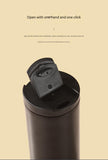 Darrahopens Appliances > Kitchen Appliances > Kettles Gold Sleek Insulated Stainless Steel Coffee Tumbler Set (400ml & 500ml) - One-Touch Lid Travel Mugs