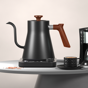 Darrahopens Appliances > Kitchen Appliances > Kettles Gooseneck Electric Kettle - 0.9L - With Temperature Control - Stainless Steel 304 - Ultra-Silent - Black In Australia - Darrahopens