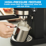Darrahopens Appliances > Kitchen Appliances > Kettles Pronti Breakfast Set with 1.25L Coffee Machine, Silver Noir Toaster & Kettle