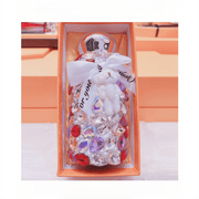 Darrahopens Appliances > Kitchen Appliances > Kettles Purple Baby Bear Handmade Luxury Diamond Insulated Water Bottle – Bling Rhinestone 304 Stainless Steel Pocket Mug (260ml)