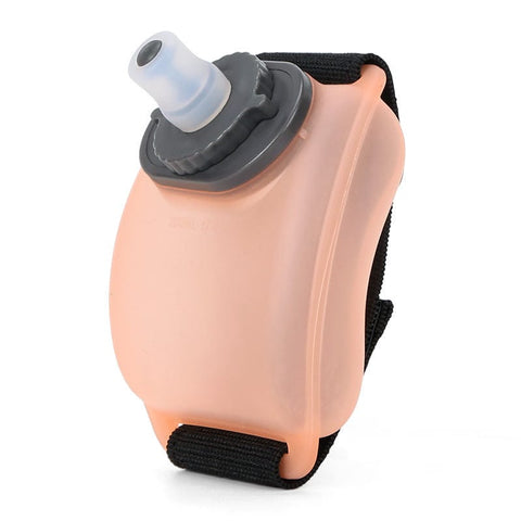 Darrahopens Appliances > Kitchen Appliances > Kettles Wearable Sports Wrist Water Bottle - 200ml BPA-Free Silicone Flask with Adjustable Strap & Bite Valve(Orange)