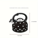 Darrahopens Appliances > Kitchen Appliances > Kettles Whistling Tea Kettle Stainless Steel Stovetop (2.5L)