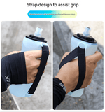 Darrahopens Appliances > Kitchen Appliances > Kettles Yellow Collapsible Handheld Running Flask - 350ml Lightweight Silicone Water Bottle with Bite Valve