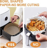 Darrahopens Appliances > Kitchen Appliances > Kitchen Appliance Accessories 100 Airfryer Baking Pans - Round Baking Pans 23cm - Food Safe - BPA Free - Non-Stick Airfryer Pans - Easy to Clean - Suitable for Airfryers from 3-8 litres