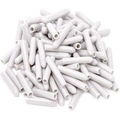 Darrahopens Appliances > Kitchen Appliances > Kitchen Appliance Accessories 120 Pieces Dishwasher Caps, Inner Diameter 3Mm Pvc Protective Cover, Dish Basket, 325Mm (White)