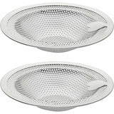 Darrahopens Appliances > Kitchen Appliances > Kitchen Appliance Accessories 2 pcs Heart Shape Kitchen Sink Filter, Stainless Steel Sink Filter, Sink Grid, Kitchen Sink Stopper, Drain Stopper