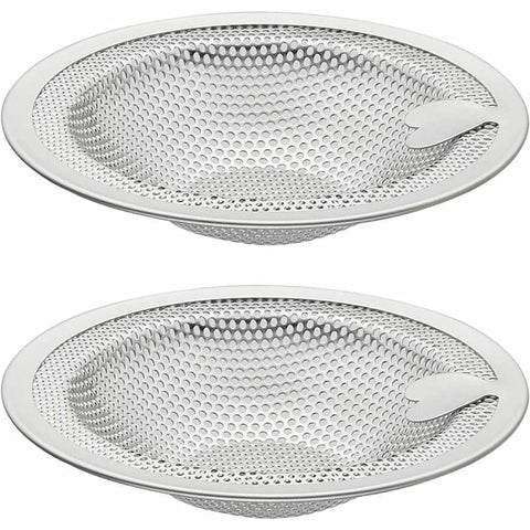 Darrahopens Appliances > Kitchen Appliances > Kitchen Appliance Accessories 2 pcs Heart Shape Kitchen Sink Filter, Stainless Steel Sink Filter, Sink Grid, Kitchen Sink Stopper, Drain Stopper