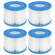 Darrahopens Appliances > Kitchen Appliances > Kitchen Appliance Accessories 4pcs Pool Filter Replacement Cartridge Spa Filters for Bestway Type VI