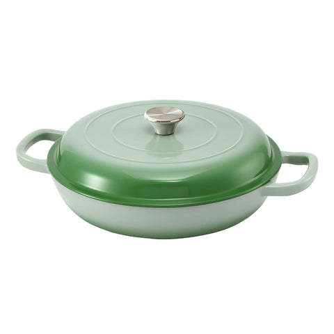Darrahopens Appliances > Kitchen Appliances > Kitchen Appliance Accessories 5-Star Chef 3.3L Enameled Cast Iron Dutch Oven Pot with Lid for Sourdough Bread Baking