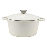 Darrahopens Appliances > Kitchen Appliances > Kitchen Appliance Accessories 5-Star Chef 3.8L Enameled Cast Iron Dutch Oven Pot with Lid for Sourdough Bread Baking