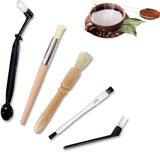 Darrahopens Appliances > Kitchen Appliances > Kitchen Appliance Accessories 5pcs Coffee Grinder Cleaning Brushes - For Grinders, Espresso Machines & Tools