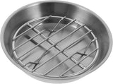 Darrahopens Appliances > Kitchen Appliances > Kitchen Appliance Accessories Baking tray for air fryer - Air fryer baking pan - Air fryer accessories - Baking tray with rack - Made of 304 stainless steel - 12 cm