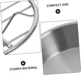 Darrahopens Appliances > Kitchen Appliances > Kitchen Appliance Accessories Baking tray for air fryer - Air fryer baking pan - Air fryer accessories - Baking tray with rack - Made of 304 stainless steel - 12 cm