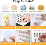 Darrahopens Appliances > Kitchen Appliances > Kitchen Appliance Accessories CARLA HOME Pegboard Wall Organizer Kit with 6 Modular Pegboards & 21 Accessories for Kitchen, Office, Gaming & Craft Storage