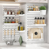 Darrahopens Appliances > Kitchen Appliances > Kitchen Appliance Accessories CARLA HOME Pegboard Wall Organizer Kit with 6 Modular Pegboards & 21 Accessories for Kitchen, Office, Gaming & Craft Storage