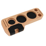 Darrahopens Appliances > Kitchen Appliances > Kitchen Appliance Accessories Coffee Tamping Station Beech Comfortable Grip Coffee Filter Tamper Holder with Pads for Coffee Making 58mm/2.3in In Australia - Darrahopens