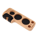 Darrahopens Appliances > Kitchen Appliances > Kitchen Appliance Accessories Coffee Tamping Station Beech Comfortable Grip Coffee Filter Tamper Holder with Pads for Coffee Making 58mm/2.3in In Australia - Darrahopens