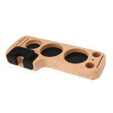 Darrahopens Appliances > Kitchen Appliances > Kitchen Appliance Accessories Coffee Tamping Station Beech Comfortable Grip Coffee Filter Tamper Holder with Pads for Coffee Making 58mm/2.3in In Australia - Darrahopens
